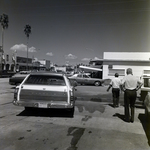 Street View with Cars and Pedestrians on Davis Boulevard, Tampa, Florida by George Skip Gandy IV