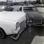 Collision of Two Cars at Shopping Center on Davis Boulevard, Tampa, Florida, A by George Skip Gandy IV