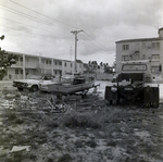 Parking Lot with Boat and Vehicles Near Apartments, Tampa, Florida, B by George Skip Gandy IV