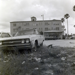 Davis Island Hotel and Parked Oldsmobile, Tampa, Florida, A by George Skip Gandy IV