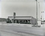 Davis Island Super Foods with Coliseum Bowling in Background, Tampa, Florida by George Skip Gandy IV