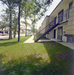 Exterior Walkway and Staircase at Brookgreen Apartments, Clearwater, Florida by George Skip Gandy IV