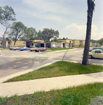 Leasing Office and Parking Area at Brookgreen Apartments, Clearwater, Florida by George Skip Gandy IV