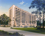 Architectural Rendering of Parkland Condominiums, Tampa, Florida, A by George Skip Gandy IV