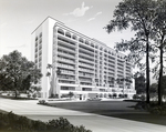 Architectural Rendering of Parkland Condominiums, Tampa, Florida, D by George Skip Gandy IV