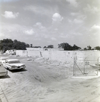 Partially Constructed Walls and Vehicles at Del Lago Apartments Site, Tampa, Florida, B by George Skip Gandy IV