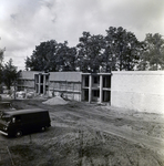 Del Lago Apartments Construction with Scaffolding and Vans, Tampa, Florida by George Skip Gandy IV