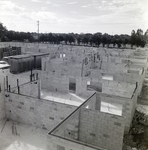 Partially Built Walls at Del Lago Apartments Construction Site, Tampa, Florida, A by George Skip Gandy IV