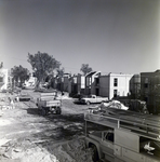 Construction Progress at Del Lago Apartments with Workers and Trucks, Tampa, Florida, B by George Skip Gandy IV