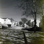 Street View of Del Lago Apartments Construction Site with Parked Vehicles, Tampa, Florida, B by George Skip Gandy IV