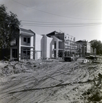 Del Lago Apartments Under Construction with Scaffolding and Truck, Tampa, Florida, B by George Skip Gandy IV