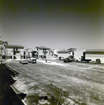 Del Lago Apartments Construction Site with Equipment and Vehicles, Tampa, Florida, A by George Skip Gandy IV