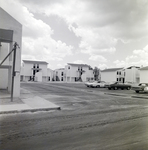 Newly Completed Parking Lot and Apartment Buildings at Del Lago Apartments, Tampa, Florida, A by George Skip Gandy IV