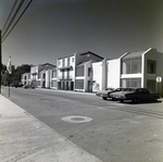 Street View with Cars Parked in Front of Del Lago Apartments, Tampa, Florida, B by George Skip Gandy IV