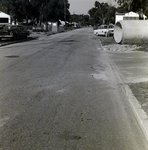 Residential Street with Concrete Pipe and Parked Vehicles, Winter Park, Florida by George Skip Gandy IV