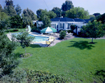 Pool Area with Lawn and Patio, A by George Skip Gandy IV