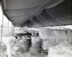 Construction Supplies Under Tent, Tampa, Florida by George Skip Gandy IV