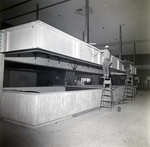 Workers Assembling Large Interior Framework, B by George Skip Gandy IV