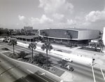 Side Aerial View of Curtis Hixon Mall, Tampa, Florida, B by George Skip Gandy IV