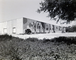 Warehouse Exterior with Mural, B by George Skip Gandy IV