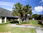 Plaza Exterior with Landscaped Courtyard, A by George Skip Gandy IV