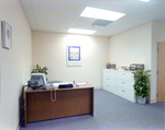 Private Office with Desk and Filing Cabinets by George Skip Gandy IV