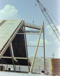 Workers Using a Crane for a Timber Beam, I by George Skip Gandy IV