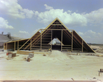 Timber Framed Structure Under Construction, C by George Skip Gandy IV