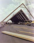 Timber Framed Structure Under Construction, D by George Skip Gandy IV