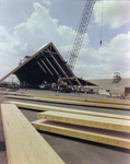 Timber Framed Structure Under Construction, F by George Skip Gandy IV