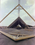 Timber Framed Structure Under Construction, H by George Skip Gandy IV