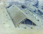 Aerial View of the Exterior of the Framed Structure Under Construction, B by George Skip Gandy IV