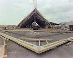 Timber Framed Structure Under Construction, I by George Skip Gandy IV