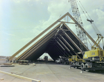 Timber Framed Structure Under Construction, J by George Skip Gandy IV