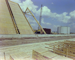 Exterior of a Timber Framed Structure Under Construction, B by George Skip Gandy IV