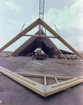 Timber Framed Structure Under Construction, N by George Skip Gandy IV