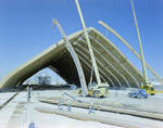 Timber Framed Structure Under Construction, R by George Skip Gandy IV