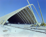 Timber Framed Structure Under Construction, AB by George Skip Gandy IV