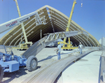 Timber Framed Structure Under Construction, AF by George Skip Gandy IV