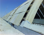 Workers on Top a Timber Framed Structure, G by George Skip Gandy IV