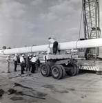 Employees Adjust Beam on Crane by Atlantic Chemicals, Florida Steel by George Skip Gandy IV
