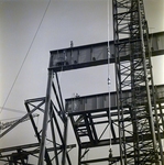 Florida Steel Crane and Employees on Structure at Big Bend, B by George Skip Gandy IV