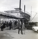 Guests Exiting Showboat, Florida Steel Christmas Party, A by George Skip Gandy IV
