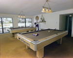Pool Tables in Clubhouse, Fairway Lakes Condominiums by George Skip Gandy IV