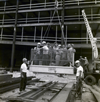 Florida Steel Workers Bring Materials to First Financial Tower Construction Site, B by George Skip Gandy IV