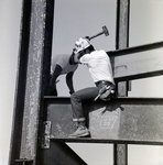 Florida Steel Construction Workers at First Financial Tower Site, AO by George Skip Gandy IV