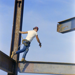 Florida Steel Construction Workers at First Financial Tower Site, AS by George Skip Gandy IV