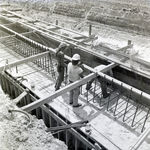 Morrison and Swann Aves Retaining Wall Construction, I by George Skip Gandy IV