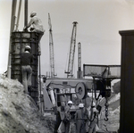 Florida Steel Workers Assemble Reinforcing Bars Structure, C by George Skip Gandy IV