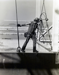 Florida Steel Worker Attached to Safety Harness, G by George Skip Gandy IV